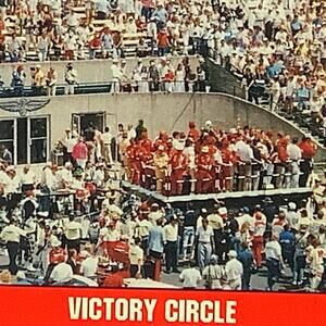 1986 Victory Circle at the Indianapolis 500, 1992 Legends of Indy, Card 87, NM+